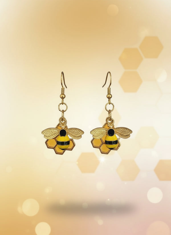 bee earrings