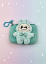 coin purse collectible in a cute bunny design, compact zip pouch for organizing small essentials.