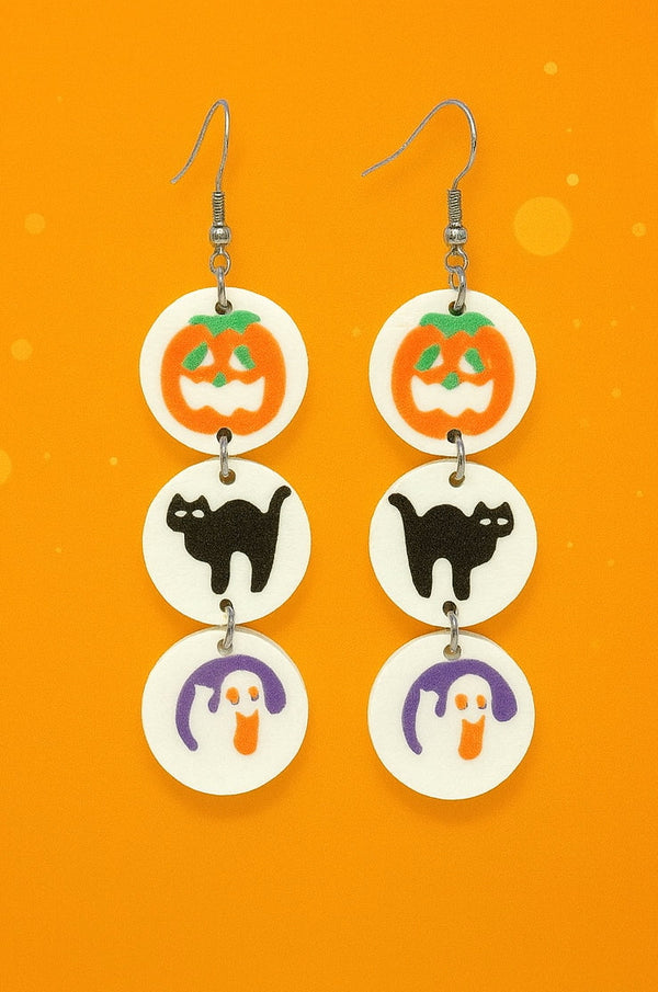 Spooky Halloween Dangle Earrings – Cookie Inspired Jewelry