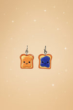 PB&J Toast Earrings