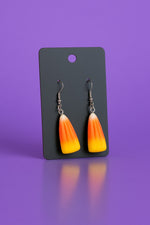 Candy Corn Earrings