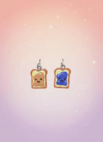 PB&J Toast Earrings