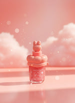 FANTYCHIC Gloss Lip Shine – Clear Sparkle Lip Gloss in Rabbit Tube with a cute bunny applicator.