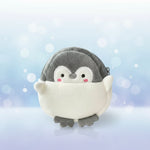 Penguin coin purse wallet | Cute mini zipper wallet with chain for coins and cards