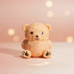 Handmade Bear Lip Balm in a cute bear-shaped container with a glossy finish and fun color-change tint.