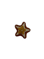 Assorted Fake Cookie Magnets in star shape with lifelike textures and details.