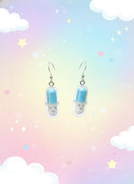 Kawaii Capsule Pill Earrings
