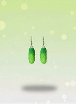 pickle earrings