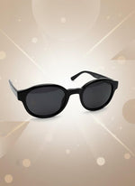 black sunglasses with black shade for labubu
