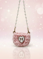 Miniature crochet handbags made for collectible monster-style dolls by Craft-N-Crumble™