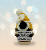Emotional Support Gnome by Craft-N-Crumble™ with a cheerful message of positivity and encouragement.