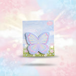 Slim Pastel Butterfly Sticky Notes Paper Memo Pads Unisex