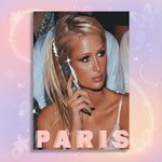 Canvas Print Poster 12x18 Pink Y2K Retro